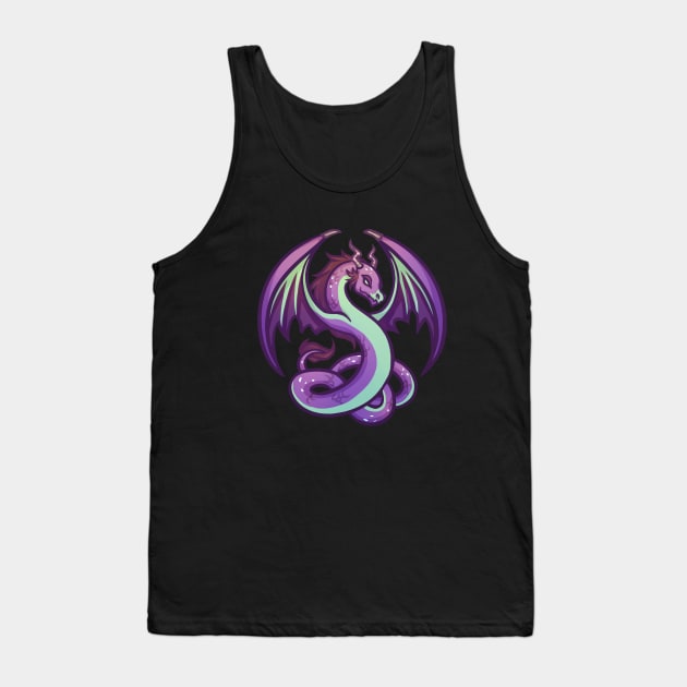 Little wyvern Tank Top by LinDemonic